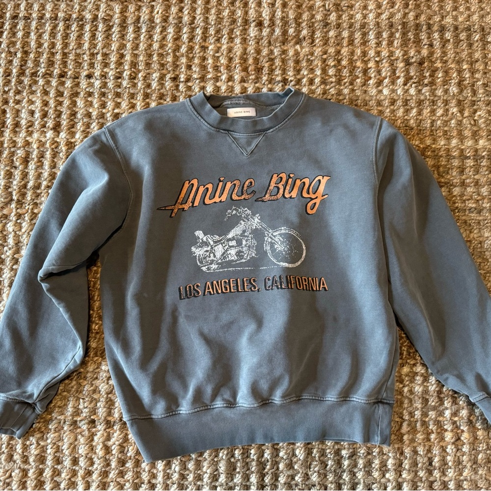 ANINE BING RAMONA MOTO SWEATSHIRT